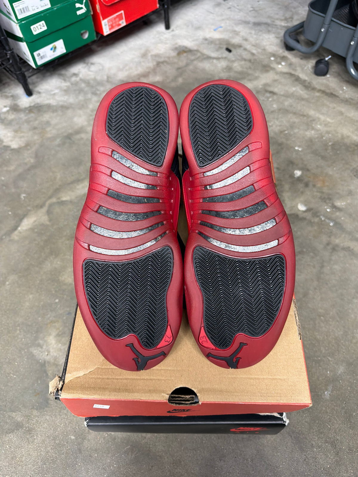 Jordan 12 Retro Flu Game - Mens Size 11.5