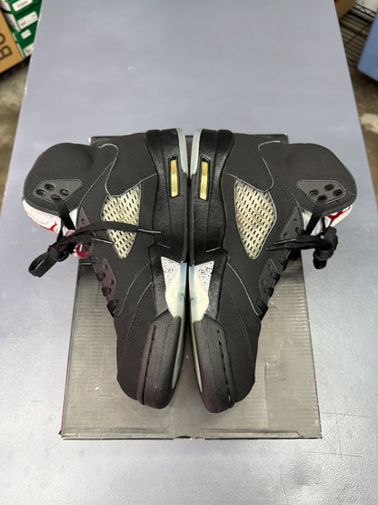 Jordan 5 Retro Black Metallic 2016 - Men Size 8.5