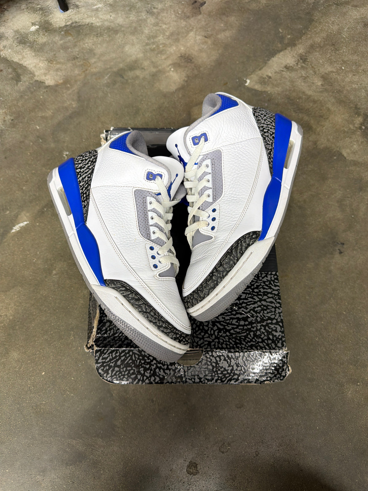 Jordan 3 Retro Racer Blue - Mens Size 10