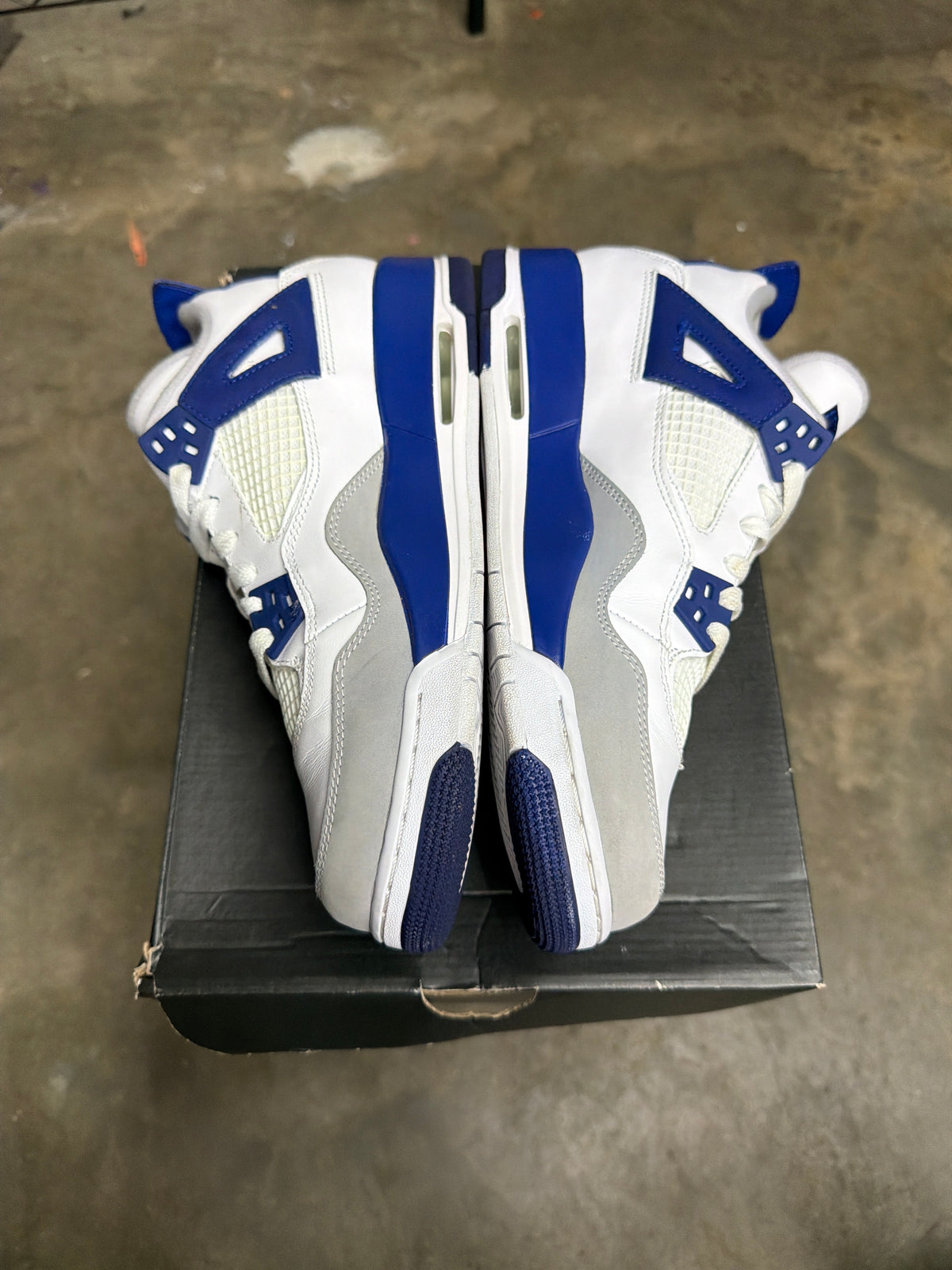 Jordan 4 Retro Deep Royal Blue - Mens Size 8.5