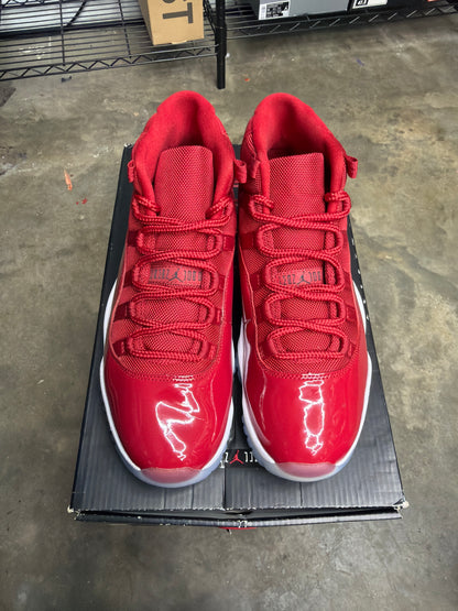 Air Jordan 11 High Retro Win Like 96 Red - Mens Size 8.5