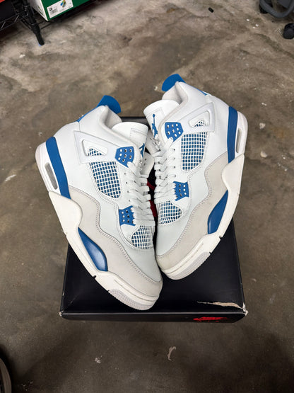 Jordan 4 Retro Military Blue - Mens Size 11.5