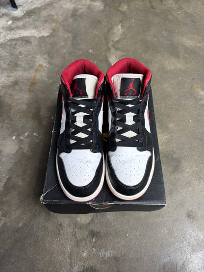 Jordan 1 Mid Gym Red - Gs Size 4.5y