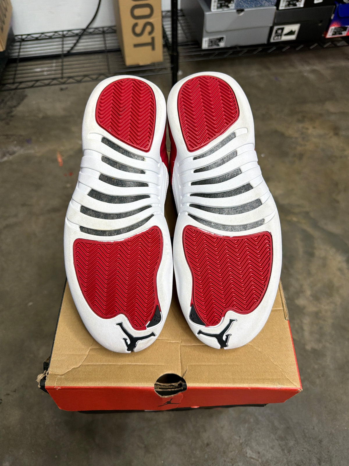 Air Jordan 12 Retro Gym Red - Mens Size 8.5
