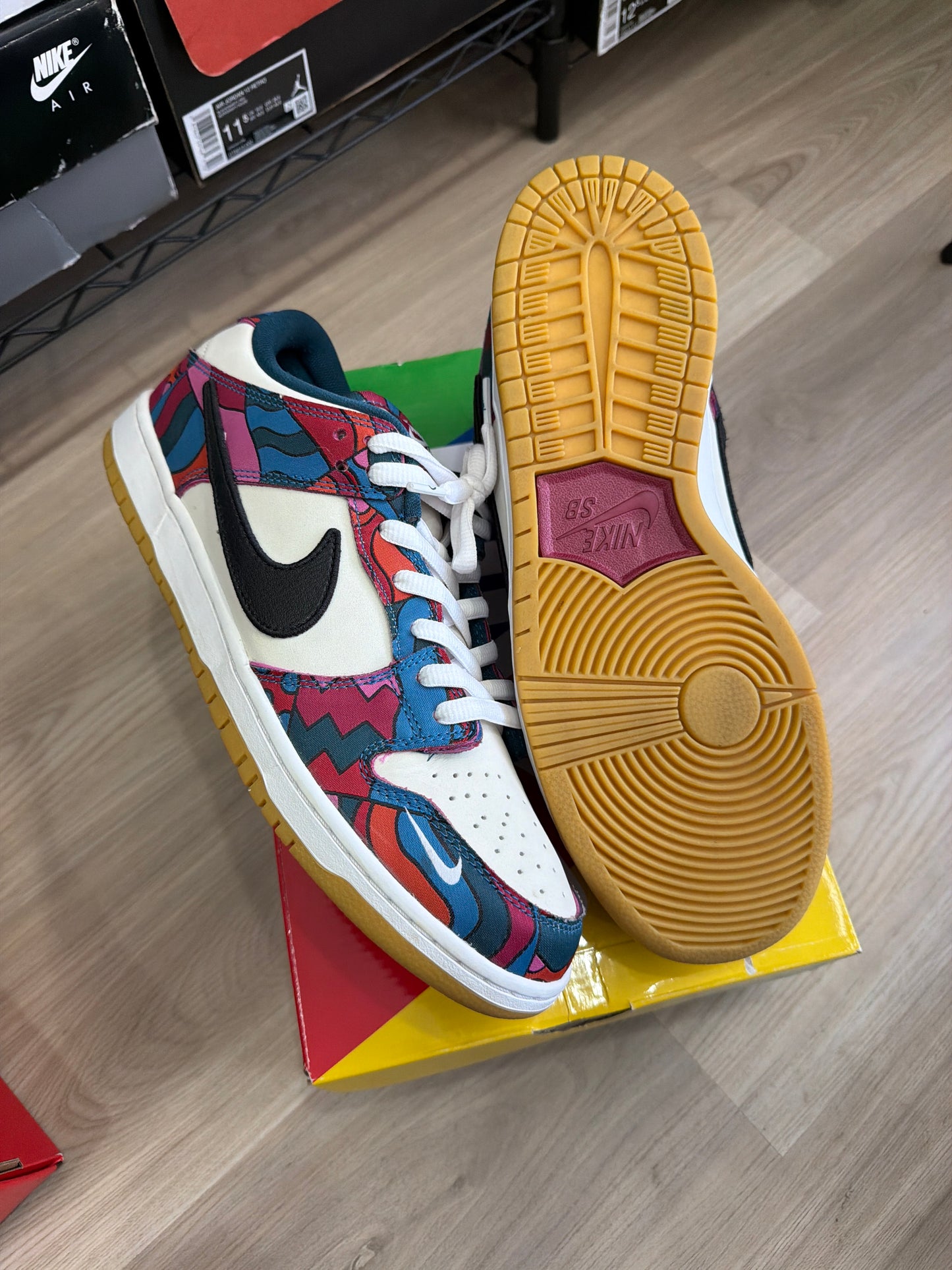 Nike SB Dunk Parra Abstract Art