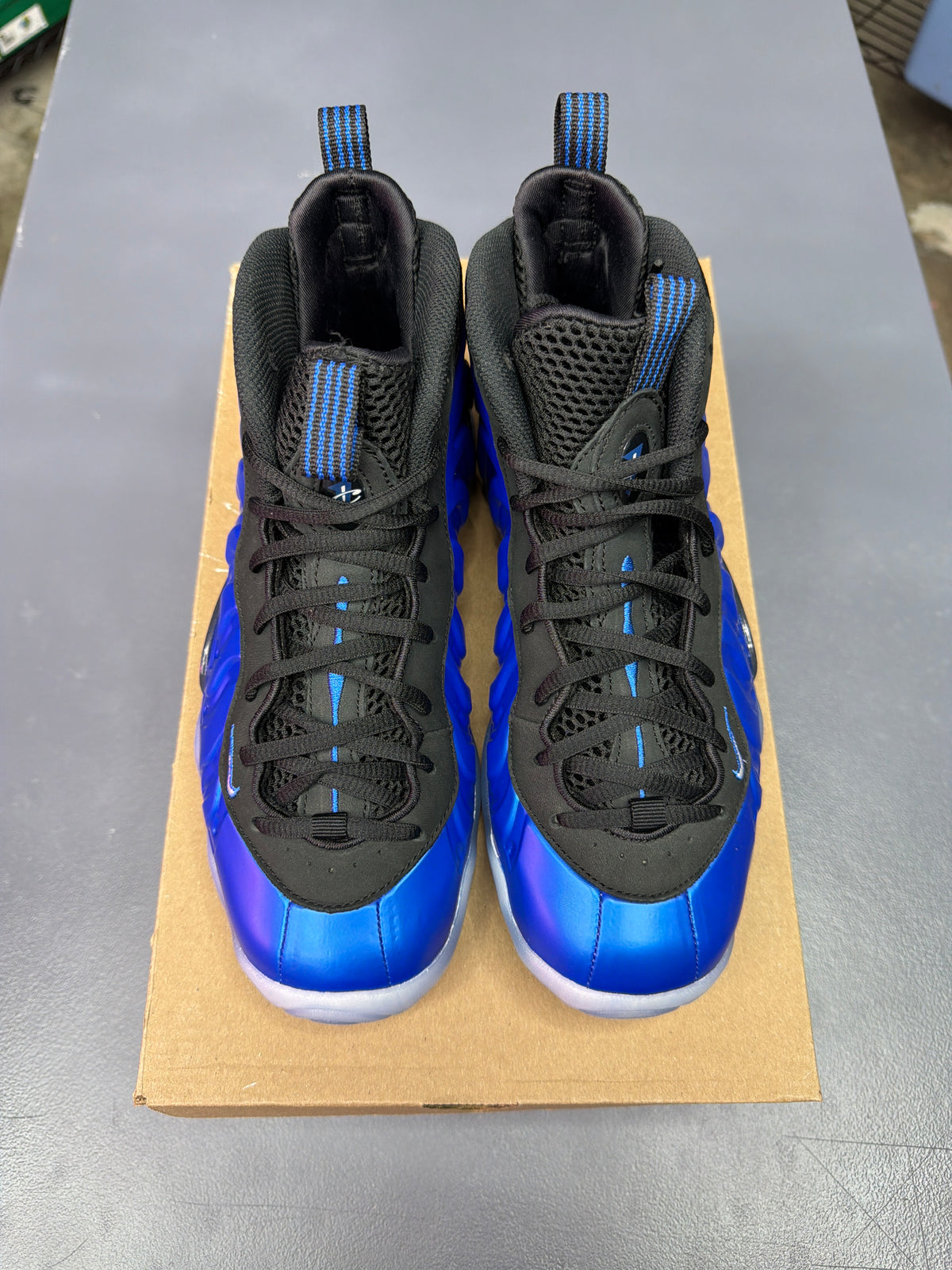 Nike Air Foamposite One International Blue GS- Kid Size 5y