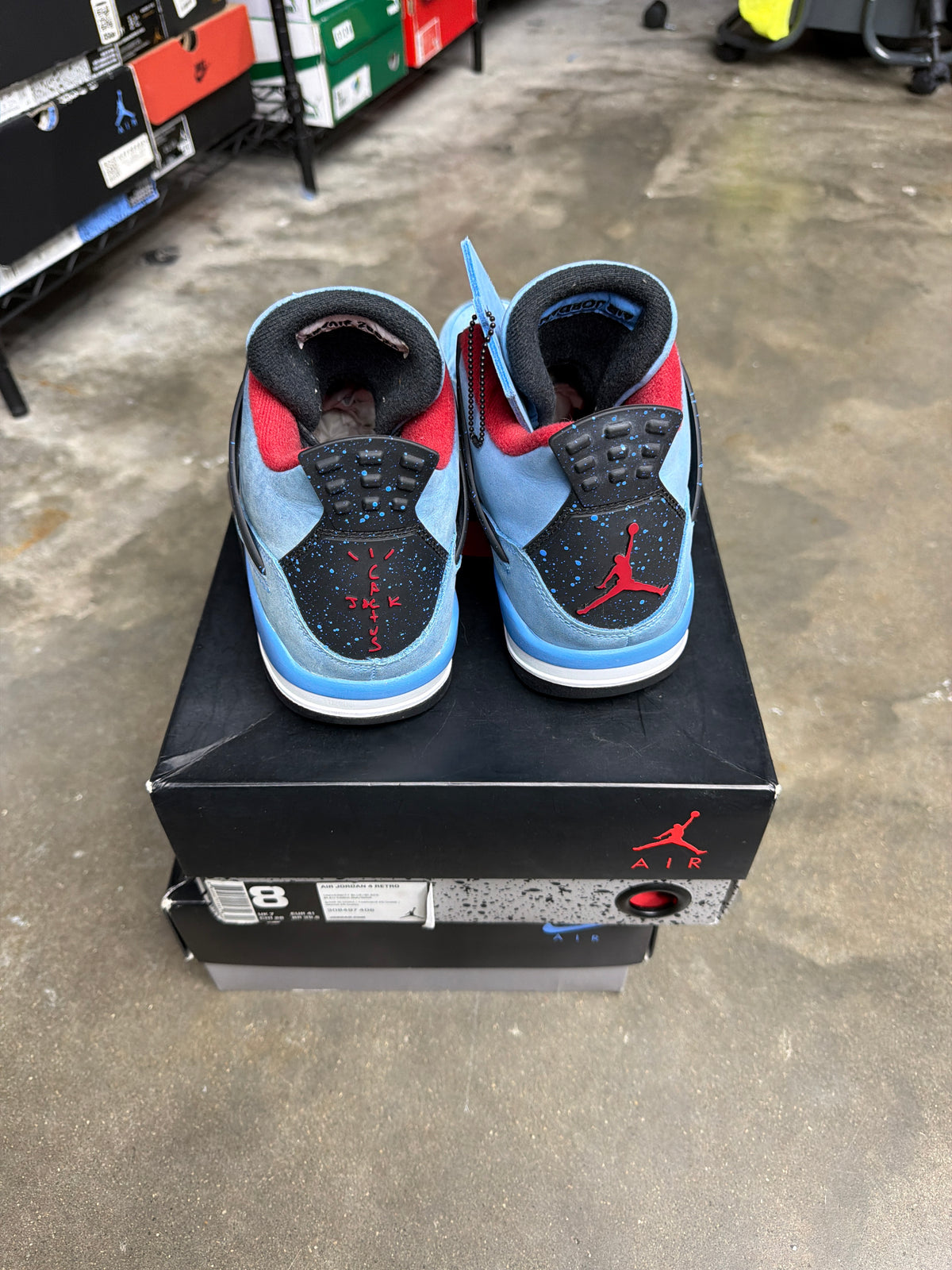 Jordan 4 Retro Cactus Jack - Men’s Size 8