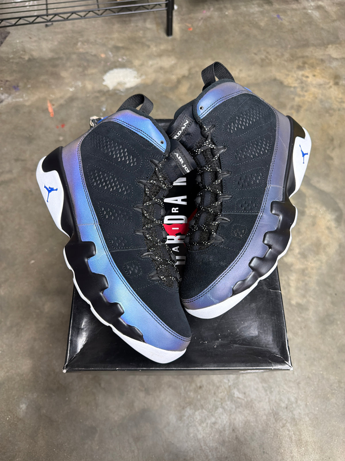Air Jordan 9 Retro Racer Blue - Mens Size 8.5
