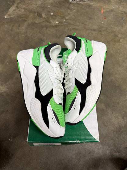 Puma Rs X3 Reinvention White - Irish Green - Mens Size 10.5