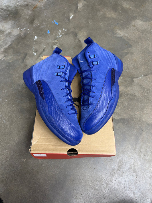 Jordan 12 Retro Deep Royal Blue - Mens Size 8