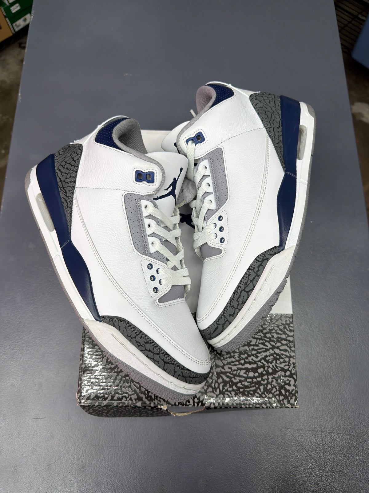Air Jordan 3 Retro Midnight Navy - Men Size 10