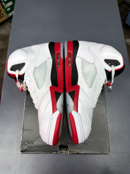 Air Jordan 5 Retro Fire Red Black Tongue 2025 - Men Size 11.5