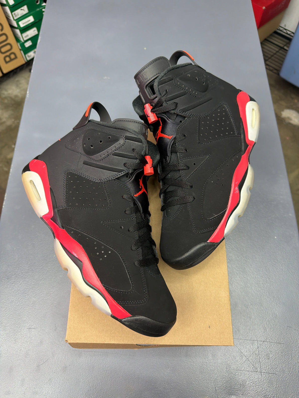 Air Jordan 6 Retro Infrared Salesman 2025 - Men Size 11