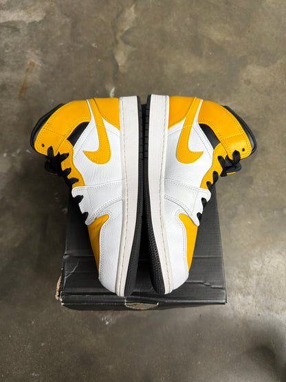 Jordan 1 Mid Retro Yellow - GS Size 6y