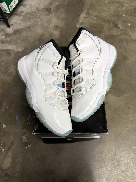 Jordan 11 High Retro Legend Blue - Mens Size 9
