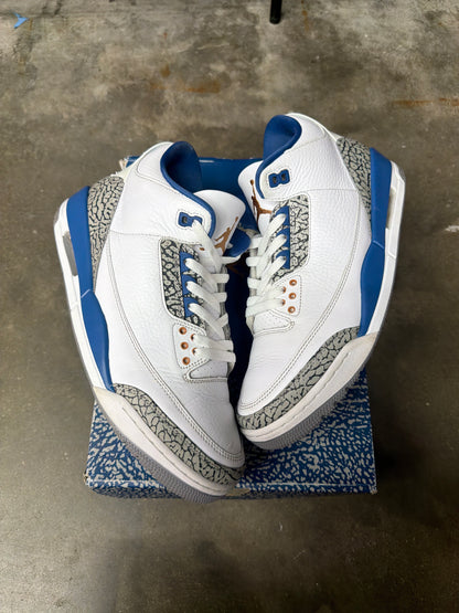 Jordan 3 Retro Wizard Blue - Mens Size 10.5