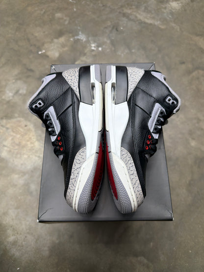 Air Jordan 3 Retro Black Cement - Men Size 8.5