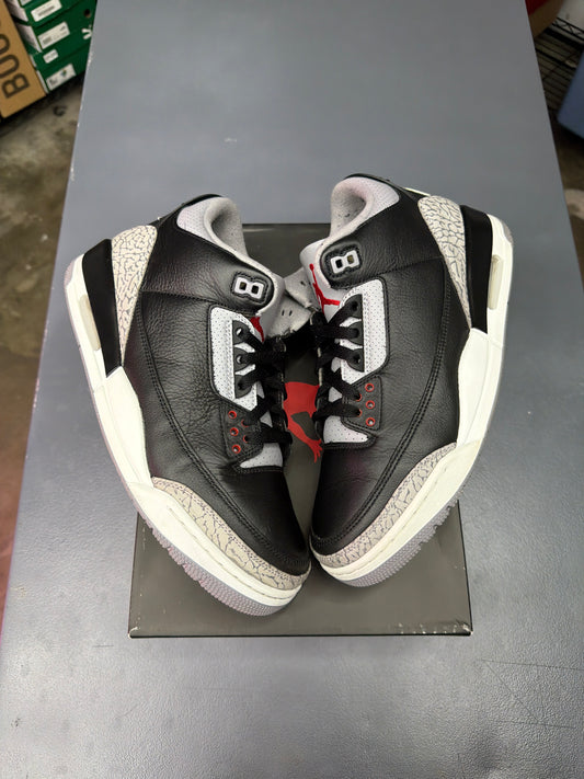 Air Jordan 3 Retro OG Black Cement 2024 - Men Size 10