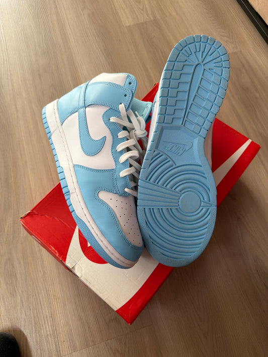 (13m) Nike Dunk High Blue Chill