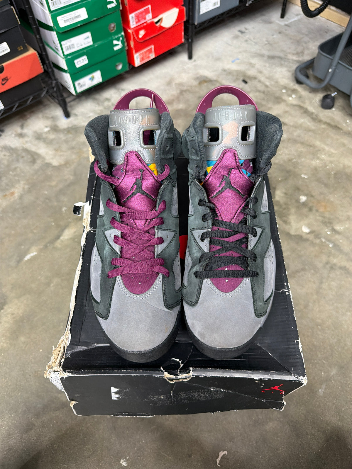 Jordan 6 Retro Bordeaux - Mens Size 11.5