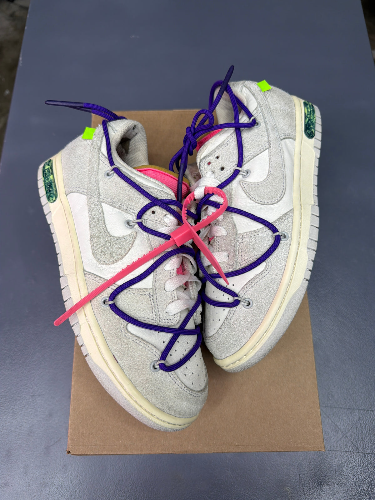 Nike Dunk Low Off - White Lot 15/50 - Men Size 7