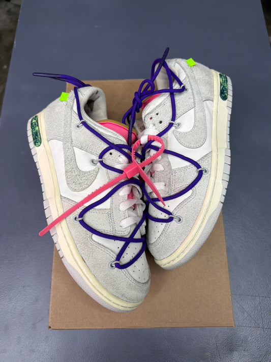 Nike Dunk Low Off - White Lot 15/50 - Men Size 7