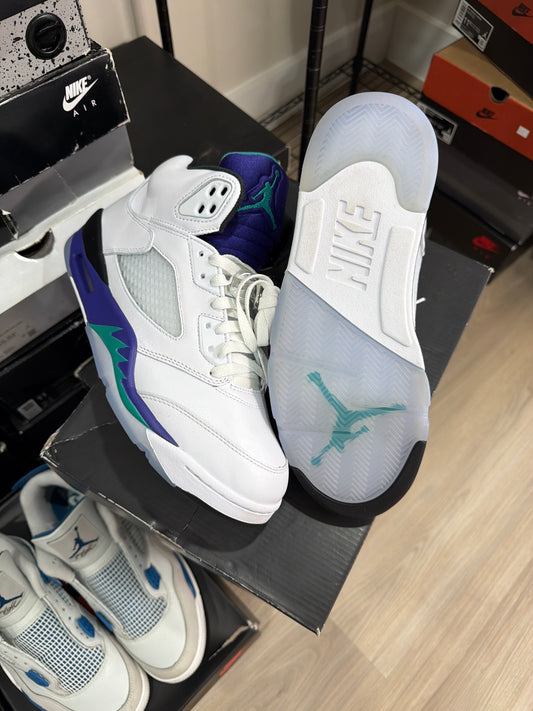 (9m) Jordan 5 Grape
