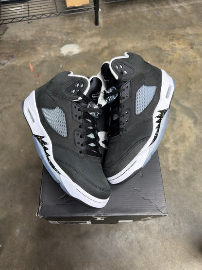 Air Jordan 5 Retro Oreo Black/White - Mens Size 8.5
