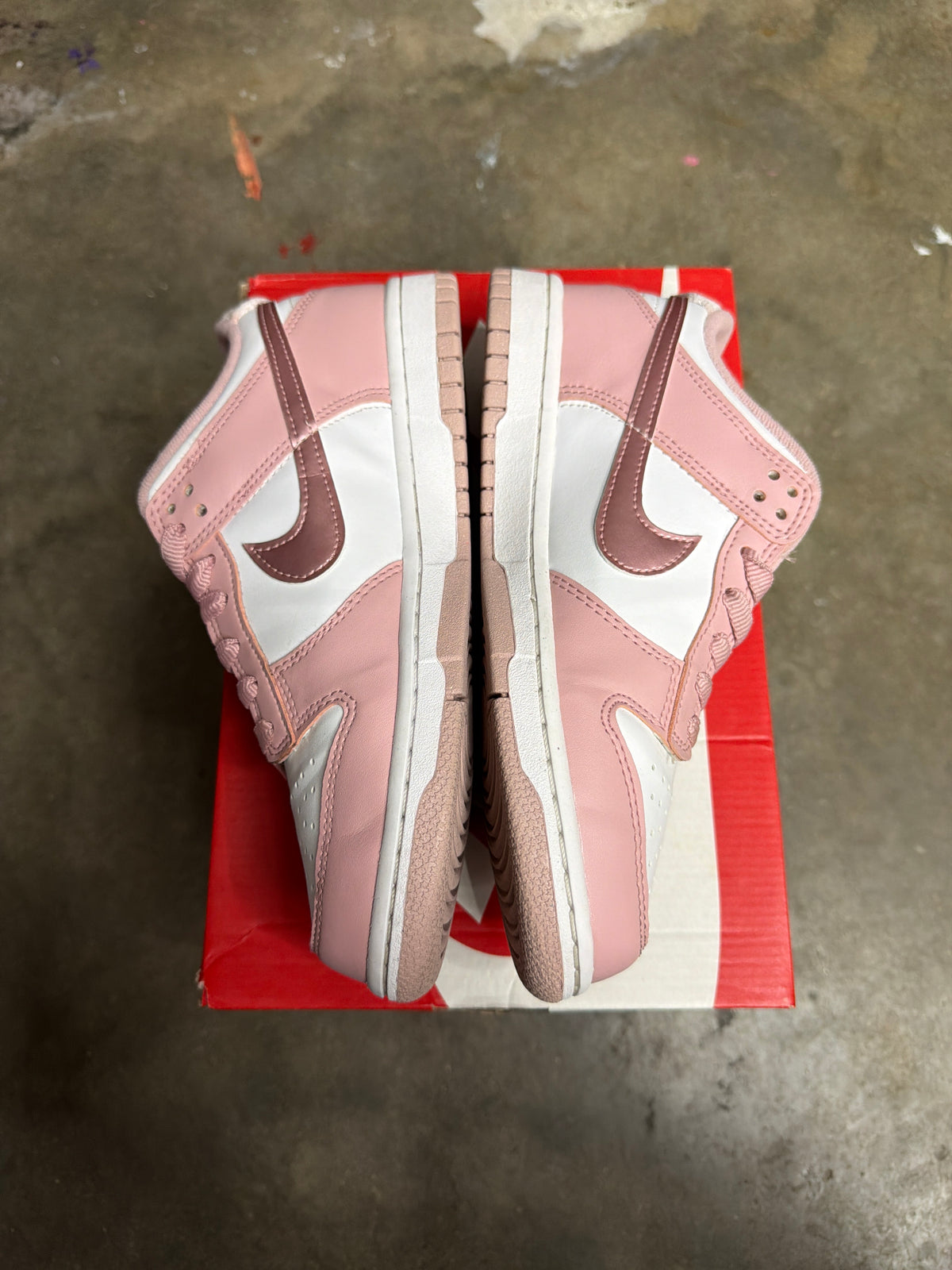 Nike Dunk Low Pink Velvet GS - Kid Size 5.5y