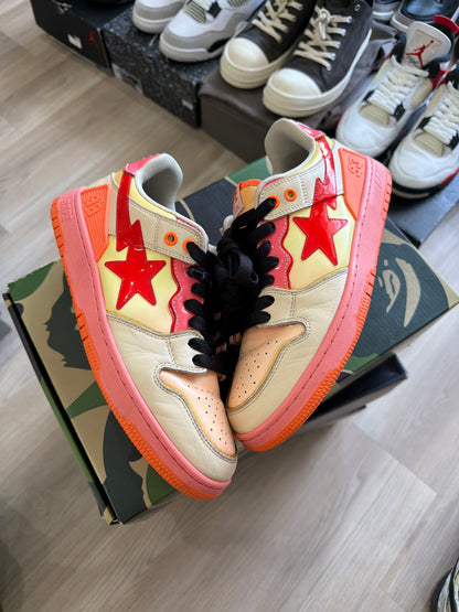 (8m) Bape Ape Sk8 Sta Orange