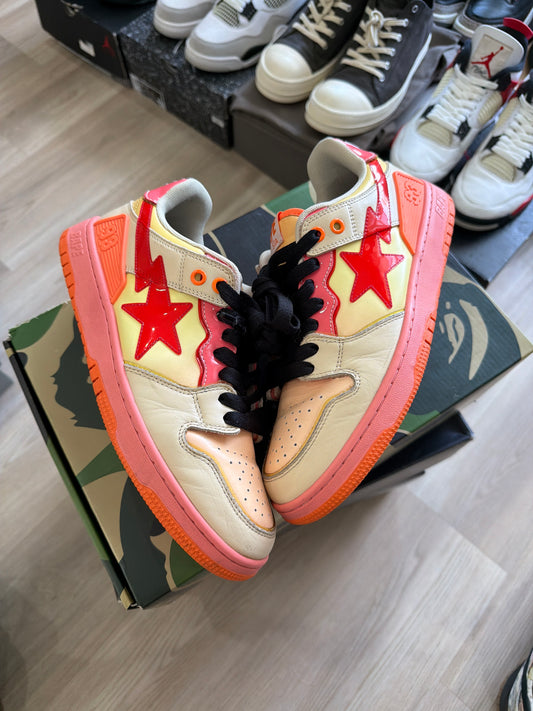 (8m) Bape Ape Sk8 Sta Orange