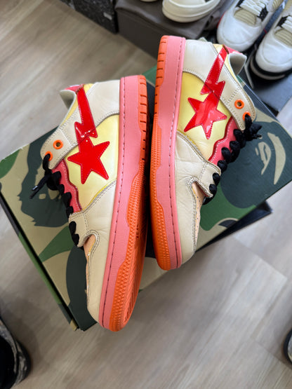 (8m) Bape Ape Sk8 Sta Orange