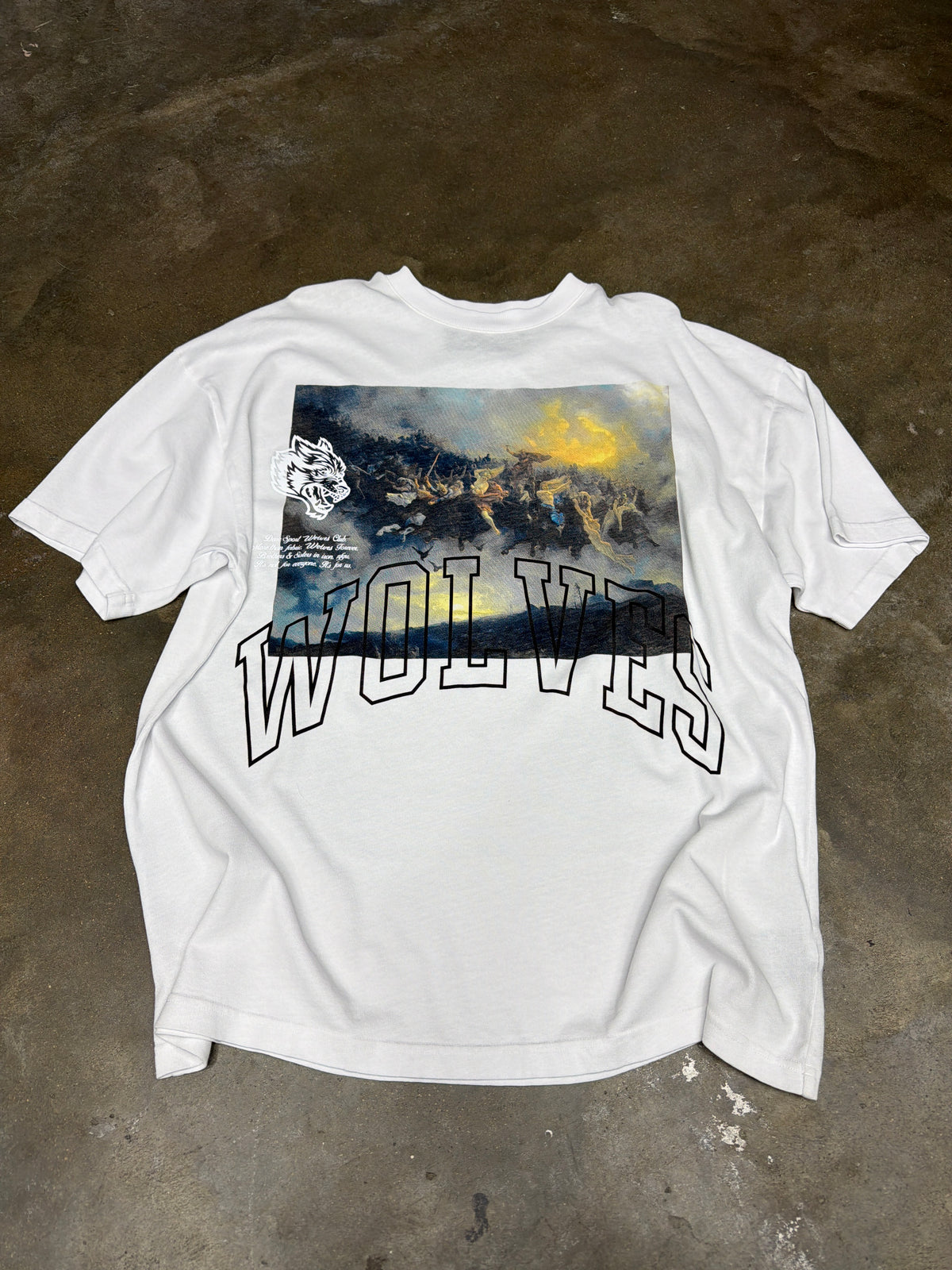 Vanilla Tee - Men Size L