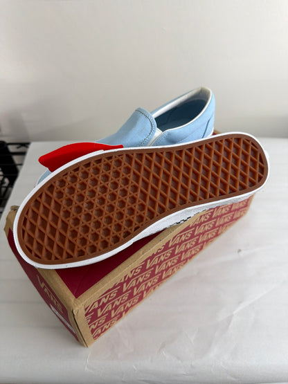 (5.5m) Vans SlipOn Cool Blue