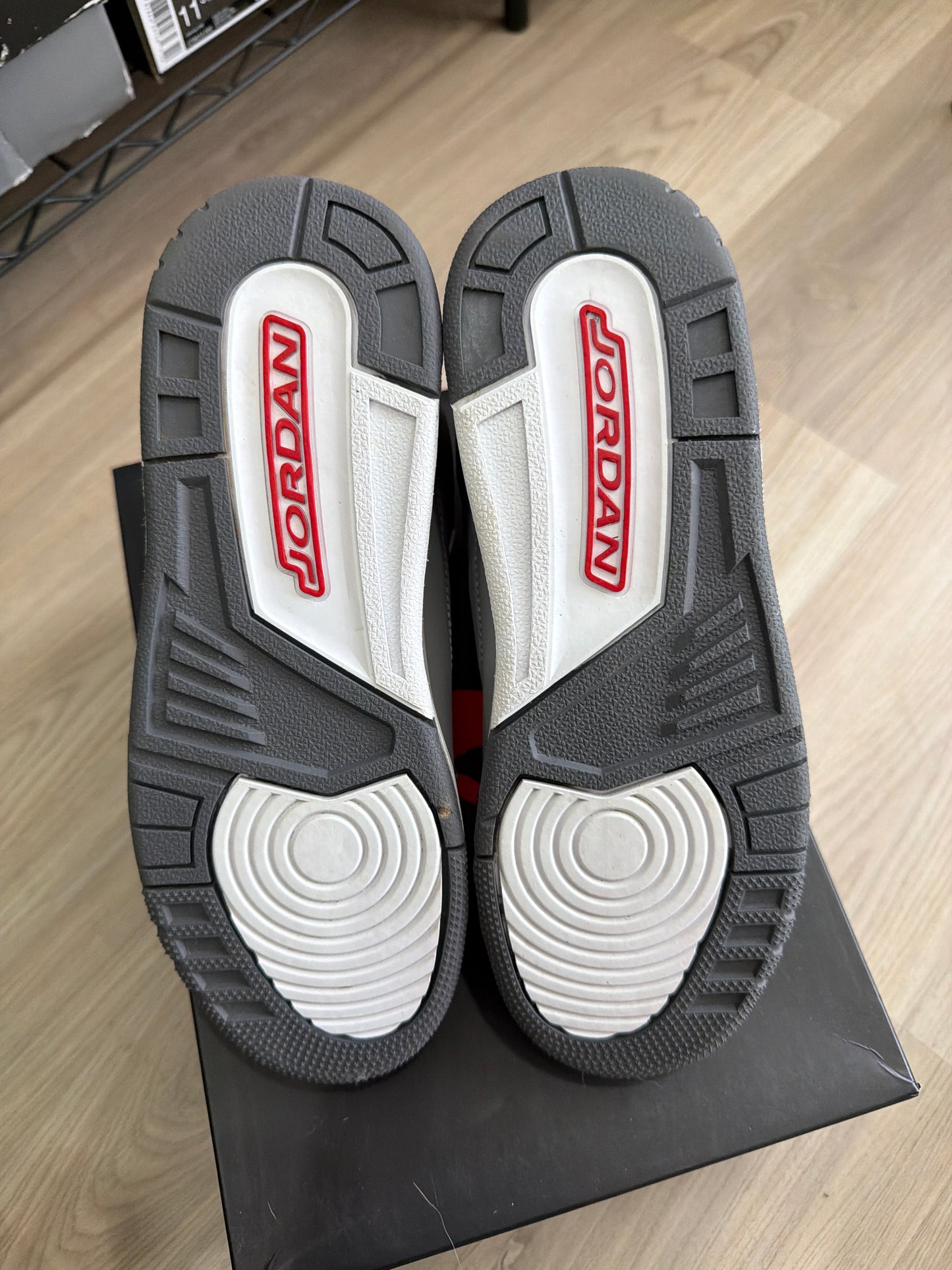 (6m) Jordan 3 Cool Grey GS
