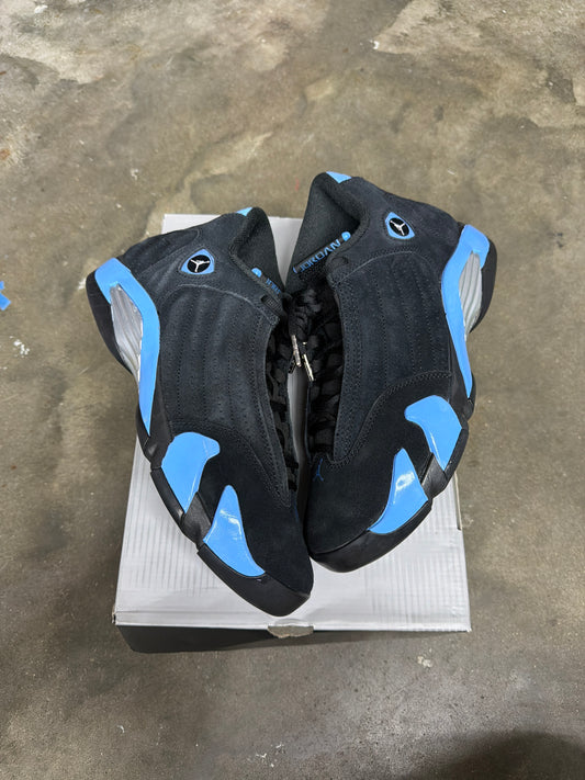 Jordan 14 Retro UNC - Mens Size 9.5