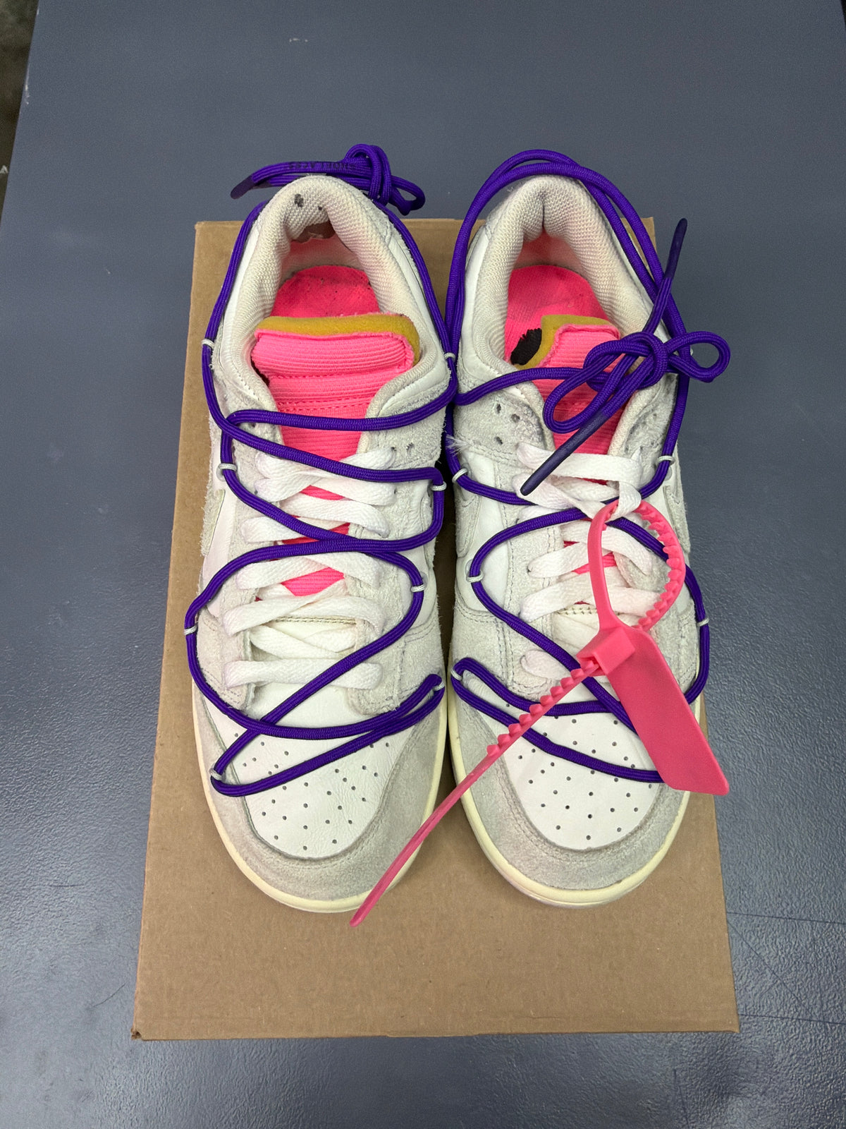 Nike Dunk Low Off - White Lot 15/50 - Men Size 7