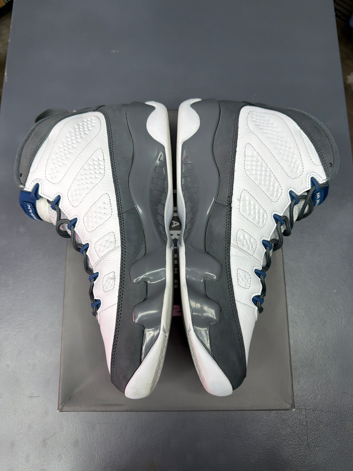 Air Jordan 9 Retro Flint Grey French Blue 2026 - Men Size 11.5