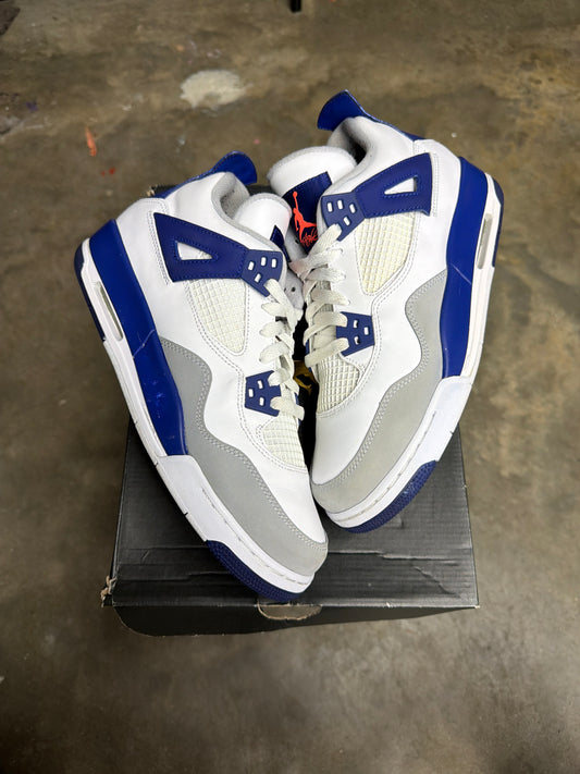 Jordan 4 Retro Deep Royal Blue - Mens Size 8.5