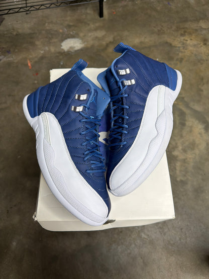 Air Jordan 12 Retro Indigo Blue - Mens Size 8.5