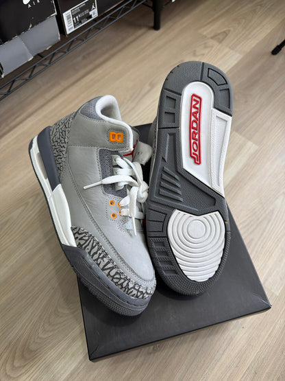 (6m) Jordan 3 Cool Grey GS