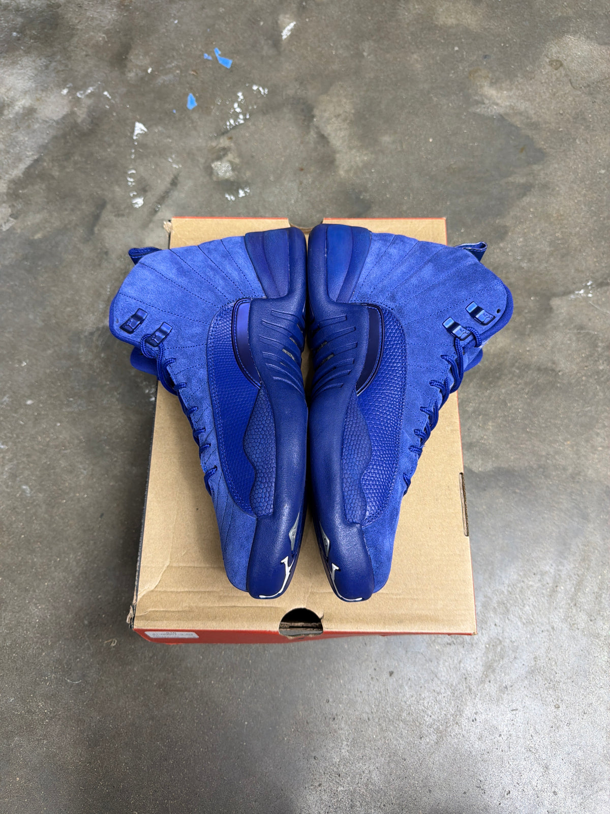 Jordan 12 Retro Deep Royal Blue - Mens Size 8