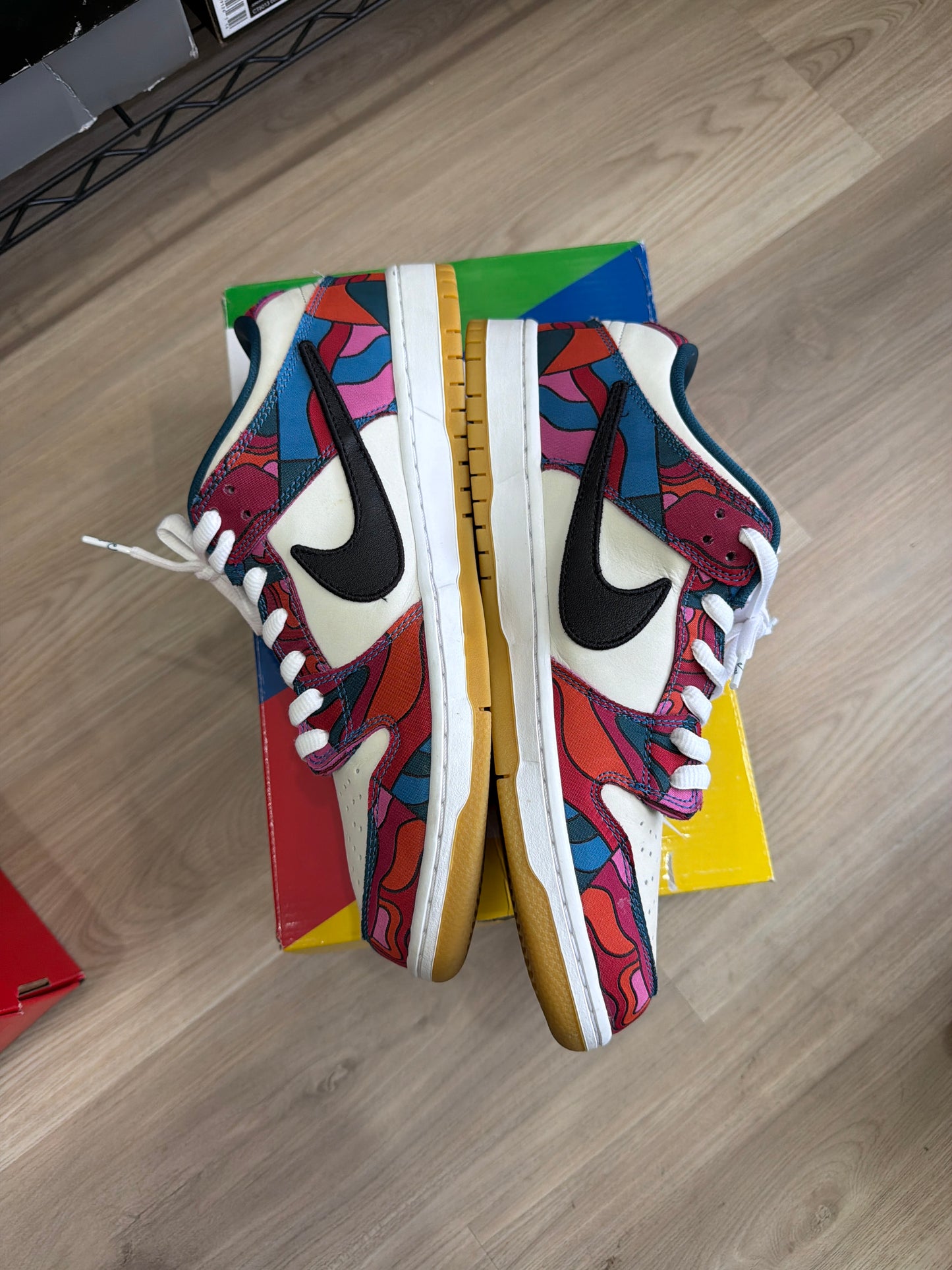Nike SB Dunk Parra Abstract Art