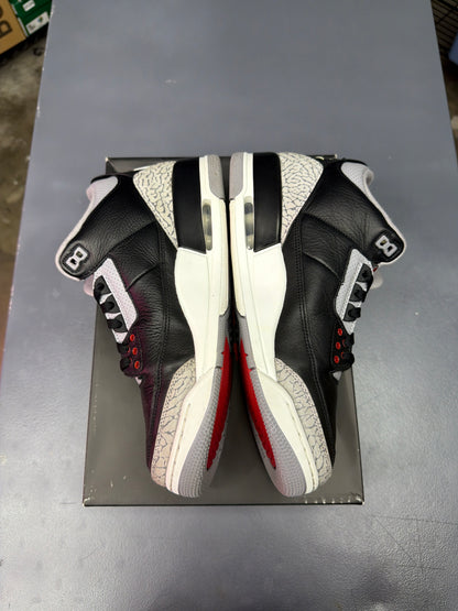 Air Jordan 3 Retro OG Black Cement 2024 - Men Size 10