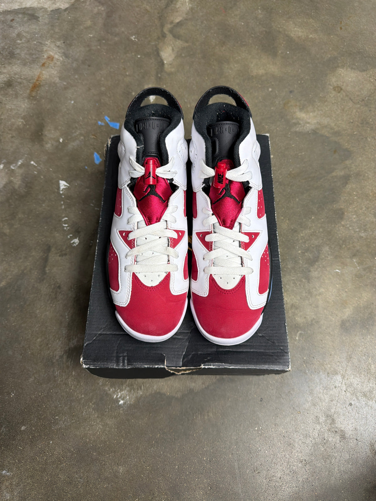 Jordan 6 Retro Carmine - GS Size 6.5y