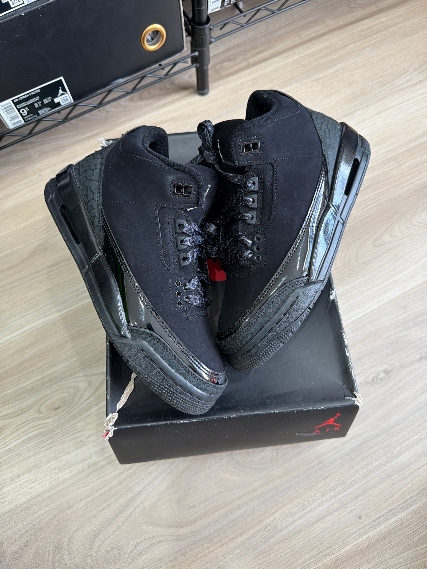 (5m) Jordan 3 Black Cat GS