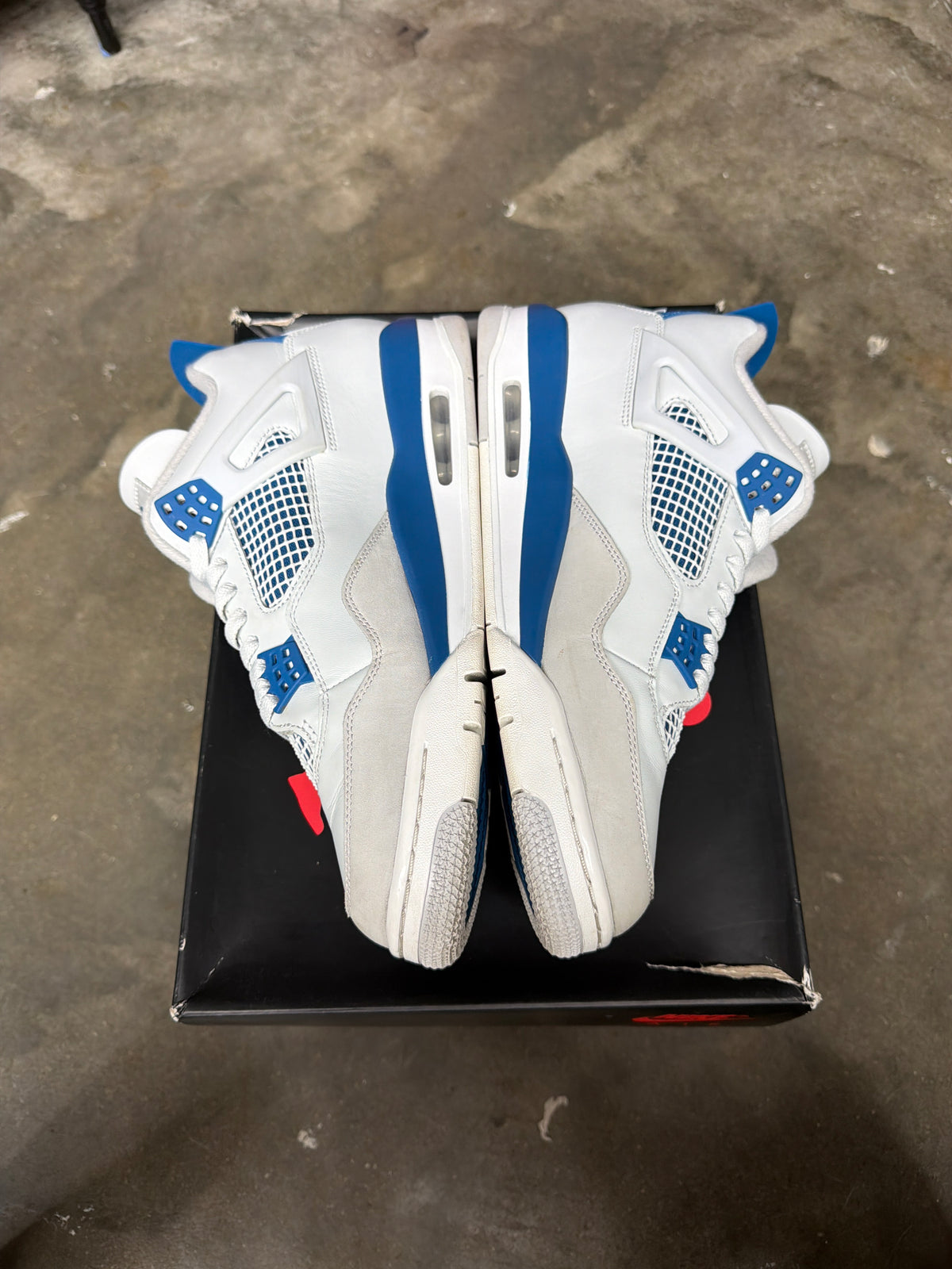 Jordan 4 Retro Military Blue - Mens Size 11.5
