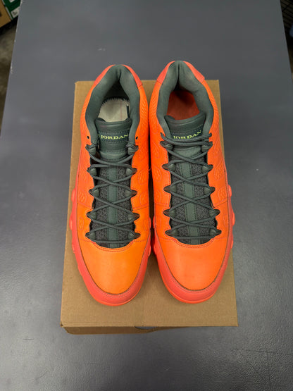 Jordan 9 Retro Low Bright Mango Orange 2016 - Men Size 9.5