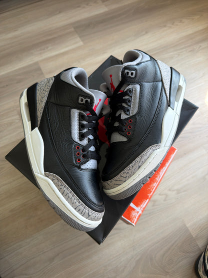 (8.5m) Jordan 3 Black Cement