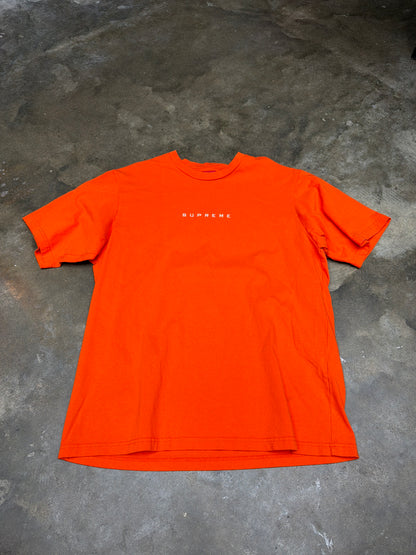Supreme Tee Orange - Men Size L